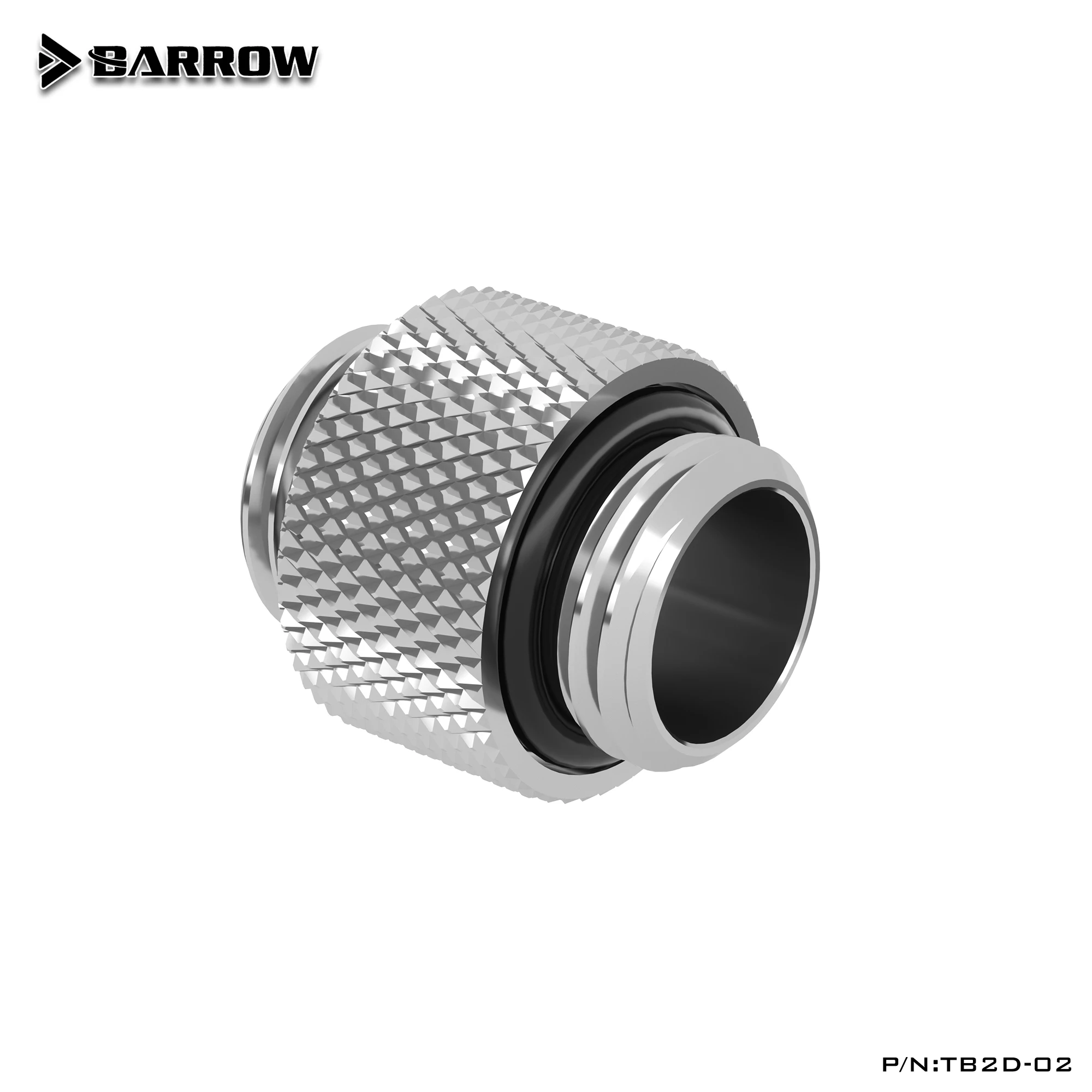 Barrow TB2D-02 G1/4 ''듀얼 외부 스레드 연결 피팅 수냉 시스템 용 이중 수 어댑터 스레드 연결