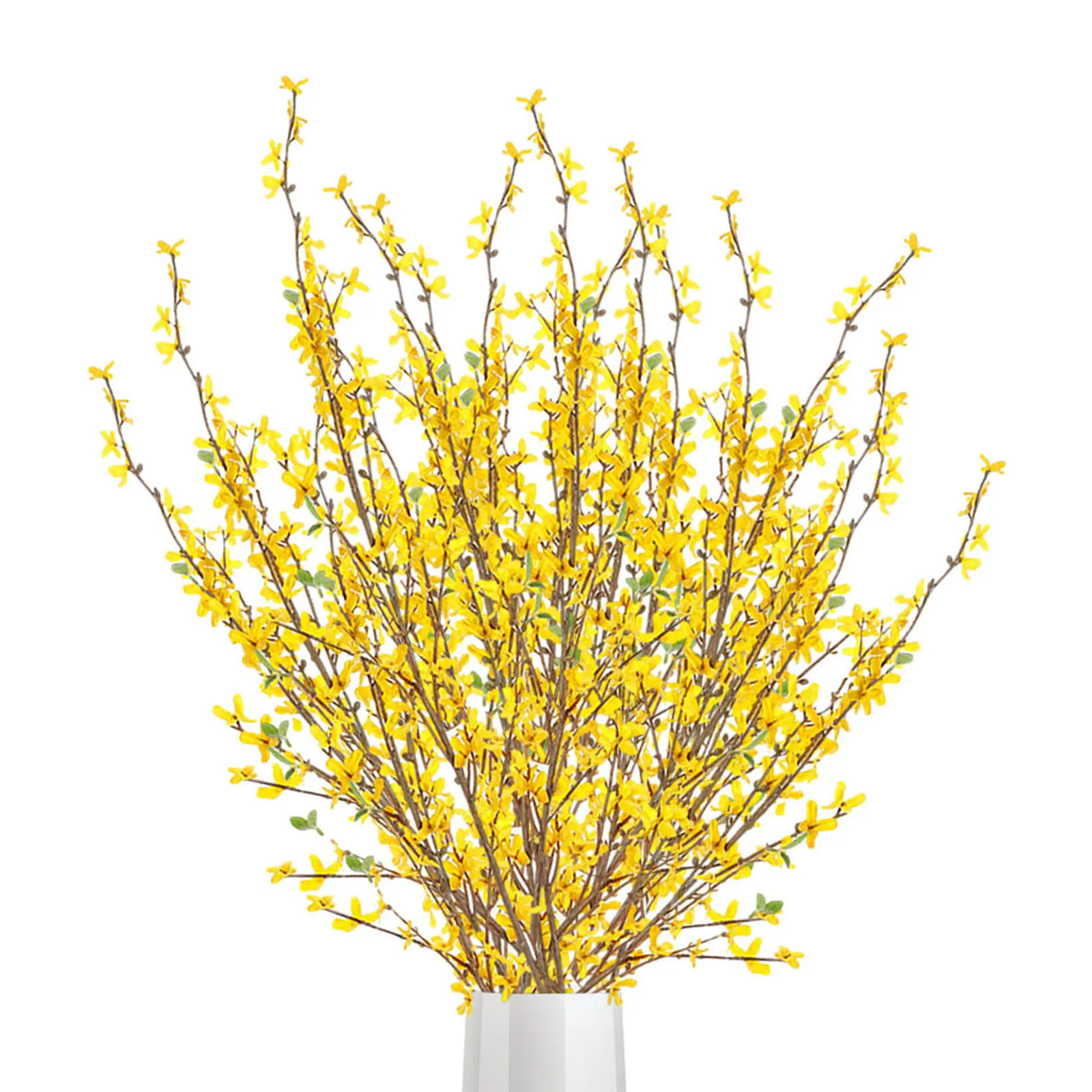 

Simulation Flowers Branch Fake Nordic Takaeda Yellow Winter Jasmine Home Room Ornaments Festival Party Decoration