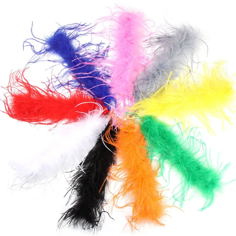 Braccialetti A Schiaffo In Pelliccia E Piuma - 2 Pezzi, Nero, Per Party E Accessori Capelli - Foto 4