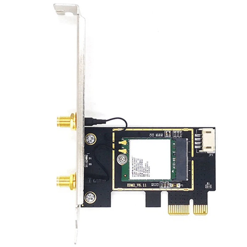 

Адаптер для сетевой карты NGFF M.2 на PCIE поддерживает беспроводную сетевую карту NGFF M.2
