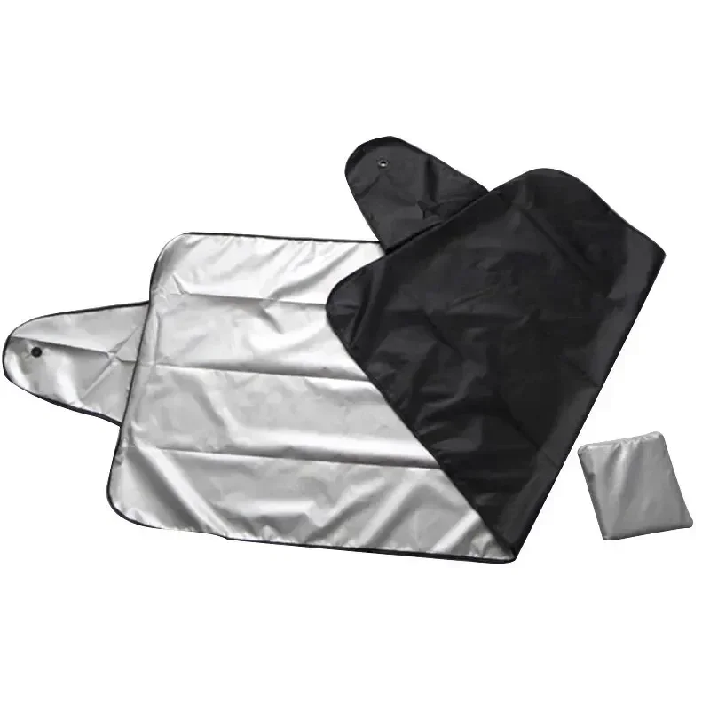 Car Exterior Protection Snow Blocked Car Covers Snow Ice Protector Visor Sun Shade Front Rear Windshield Cover Block Shields