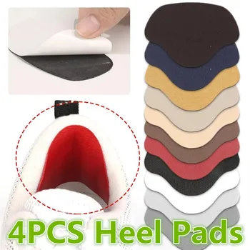 4pcs Invisible Heel Stickers Sport Running Shoe Insoles Heel Liner Grips Protector Patch Adjust Size Protect Heel Foot Care Tool 2