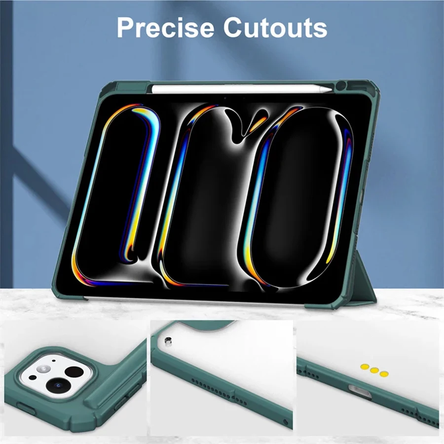 iPad Case Tablet Case Case For iPad Air Pro 11 13 ,Pro 12.9 iPad 10.2 10th 9th 8th 7th Generation Funda Cover For 10.9'' Air 5 4 3 2 Mini 6