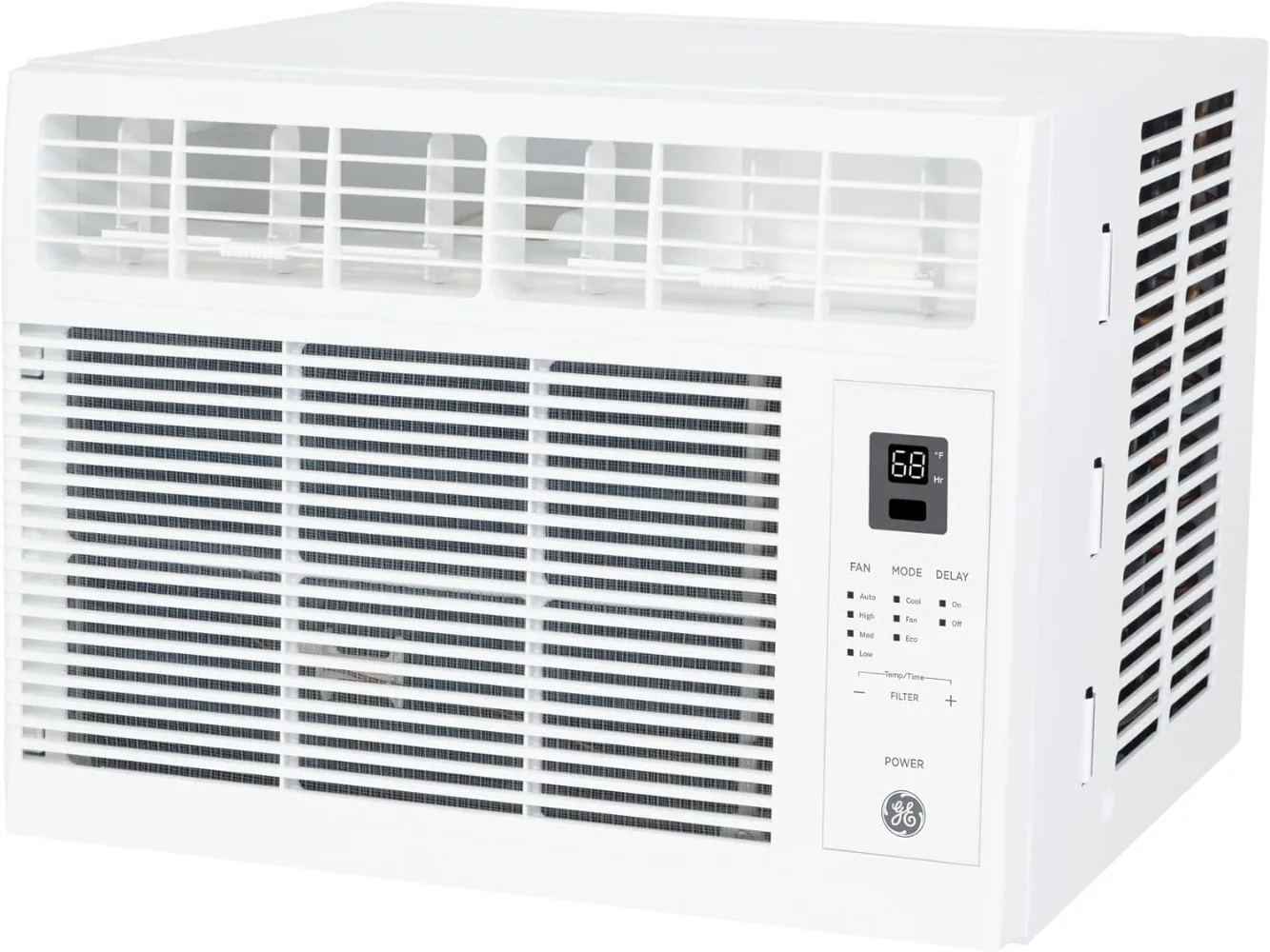 

Electronic Window Air Conditioner 5000 BTU, White, Efficient Cooling for Smaller Areas Like Bedrooms and Guest Rooms