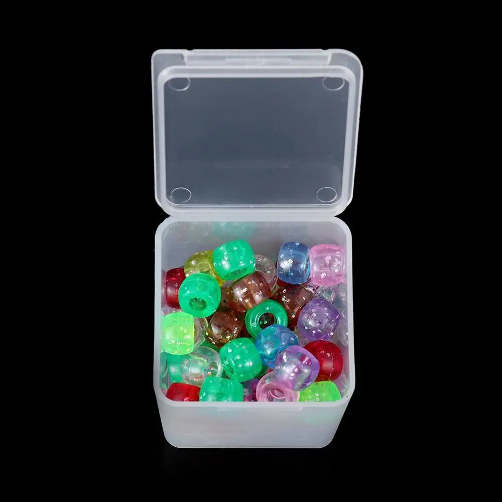 Transparent Plastic Storage Box for Jewelry Nail Art Beads