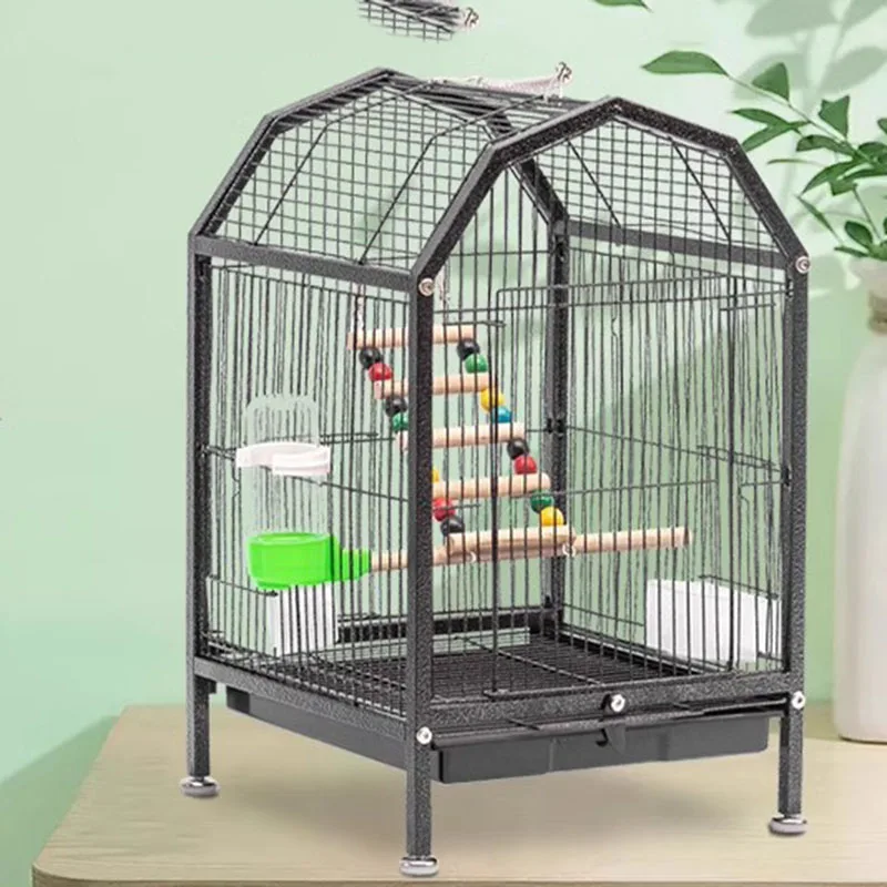 

Black Nest Bird Cage Carrier Breeding Box Bunny Animal Toys Feeder Bird Cage Budgie Gabbia Per Uccelli Habitat Decorations