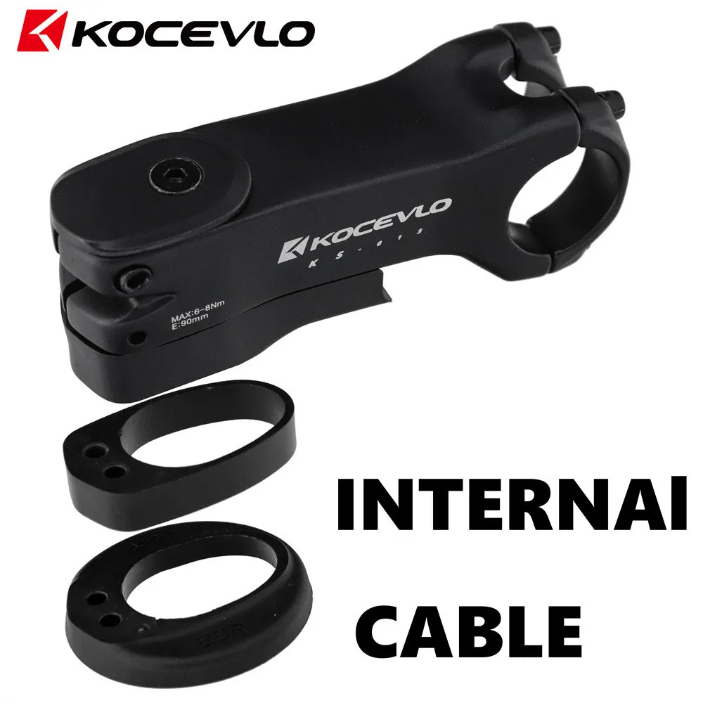 KOCEVLO Aluminum Bicycle Stem 31.8 28.6mm Road MTB Bike Handlebar Stem, top cap included - Image 3