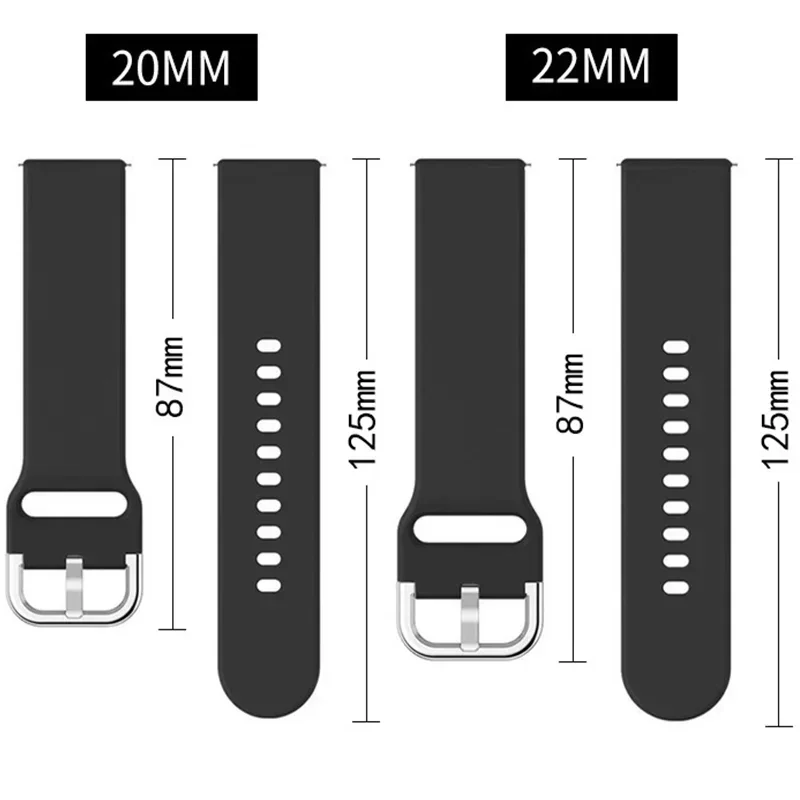 Stylish Replacement Wristband - 20mm/22mm Strap