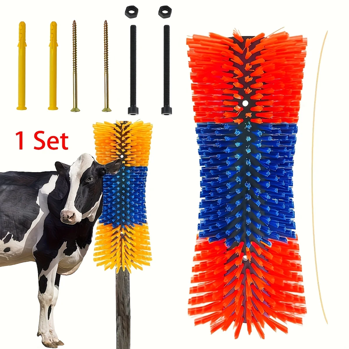 Livestock cleaning products-horse brushes for beauty, cow brushes for itching relief, massage goats, sheep, pigs