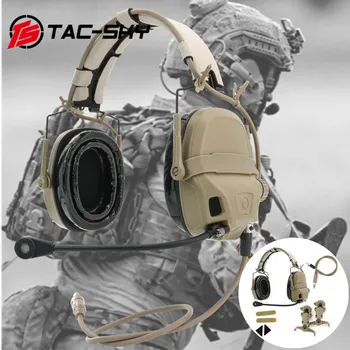 TS TAC-SKY 밀리터리 전술 헤드셋, 디지털 듀얼 DPS 앰프 헤드셋, PELTOR FCS EARMOR 밀리터리 버전 ptt와 호환 가능, 신제품