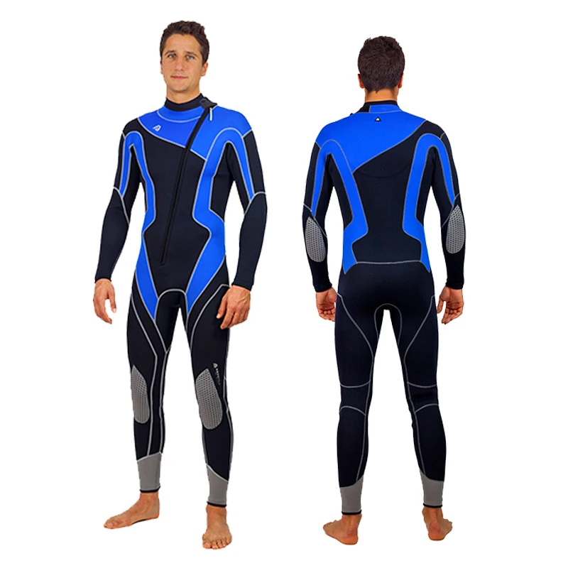 Hisea 3MM Neoprene Wetsuit Women Men Diving Suit Full Body Long Sleeve Keep Warm Scuba Suit Surfing Water Sport Equipment
