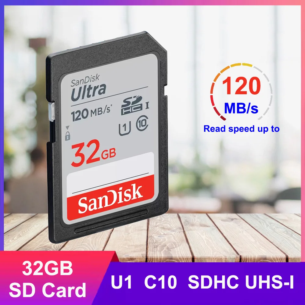 SanDisk Ultra PLUS SDHC UHS-I Card, 16 GB, Up to 80MB/s, SDSDUP-016G-A46C 619659112998