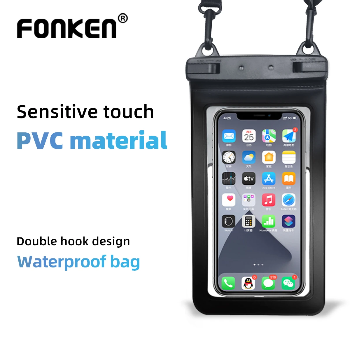 Ultimate Waterproof Phone Pouch with Sensitive Touch