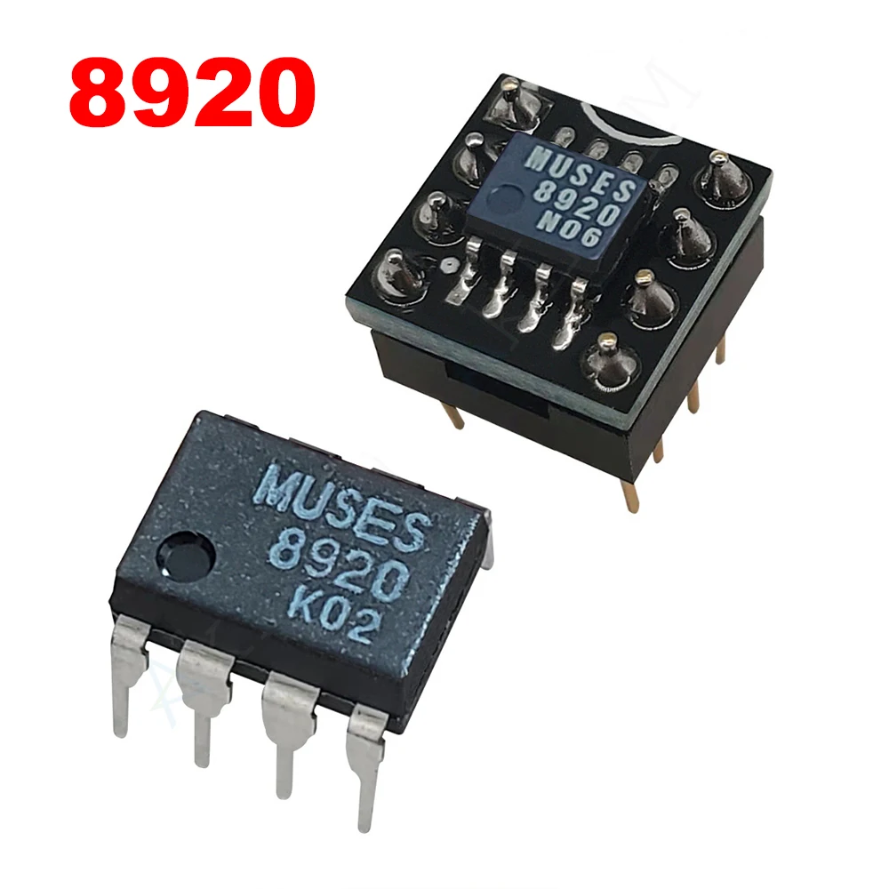 Operational Amplifier AkLIAM Original JRC Muses8820 Muses8920 Op Amp SOP8 to DIP8 Audio operational amplifier audio amplifier board pre amplifier