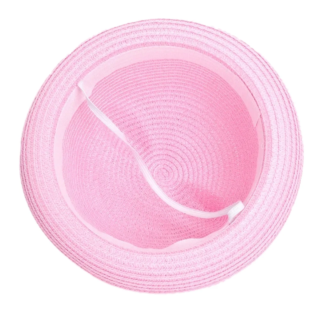Straw Hat, Baby Sun Hat, Outdoor Sun Hat, Mistdawn Cute Children, Boys Girls, Cat Ears Devil Horns Bowler Derby Cap, Summer Beach