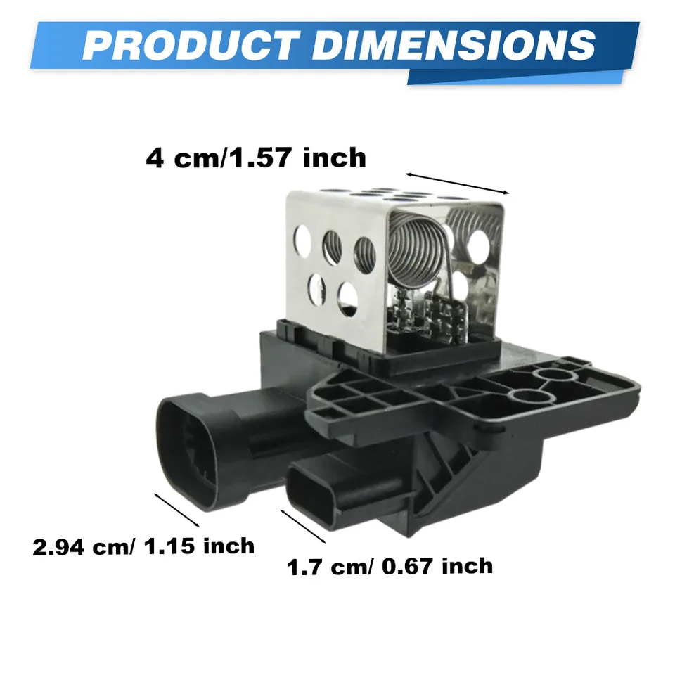255503792R: Résistance Soufflerie De Chauffage, Relais