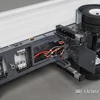 LESU 1/14 Tamiya Hydraulic Lifting Three-Axle U-Bucket Metal Semi-Trailer Dump Trailer 6