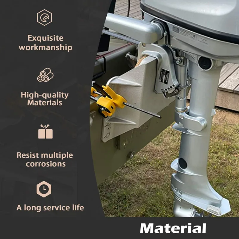MJ-1-DP Jacker Small Engine Jack Plate Clamp Style Small Outboard Jack Plate, for Outboard Motors Up to 35HP,Boat Tools