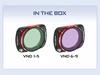 Freewell VND Filters 2-Pack Variable ND Filter 1-5 Stop, 6-9 Stop for DJI Osmo Pocket 3 Profession Photography Accessories 6