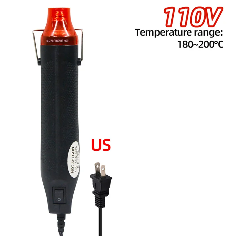 220V Hot Air Gun DIY Soldering Temperature Blower Gun Electric Power Hot  Dryer Mini Heat Gun For Crafts Shrink Tubing Car Wrap - AliExpress