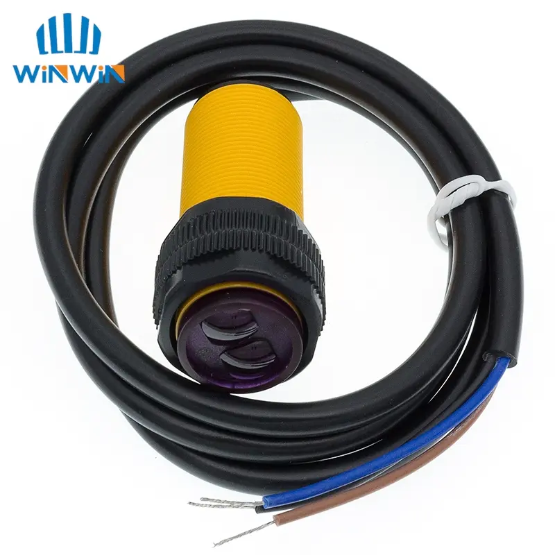 E18-D80NK Infrared Obstacle Avoidance Photoelectric Sensor Proximity Switch 3-80cm Detection Range Adjustable image 2