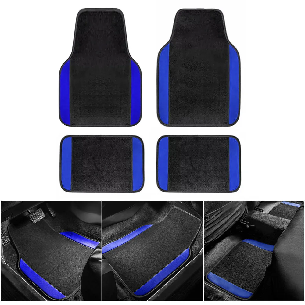 5Seats Universal Car Floor Mats For PEUGEOT 4008 5008 RCZ E 208 expert Traveller Rifter106 107