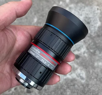 LENS-C1612-8MP-UV Obiettivo industriale 16mm/1"/F1.2 Attacco C ad ampia apertura in buone condizioni