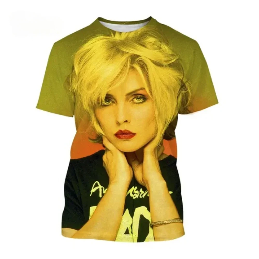 

Fashion Women Clothing Popular Sexy Female Singer 3D Print T-shirt Hip Hop Street Unisex Tops Tees Harajuku