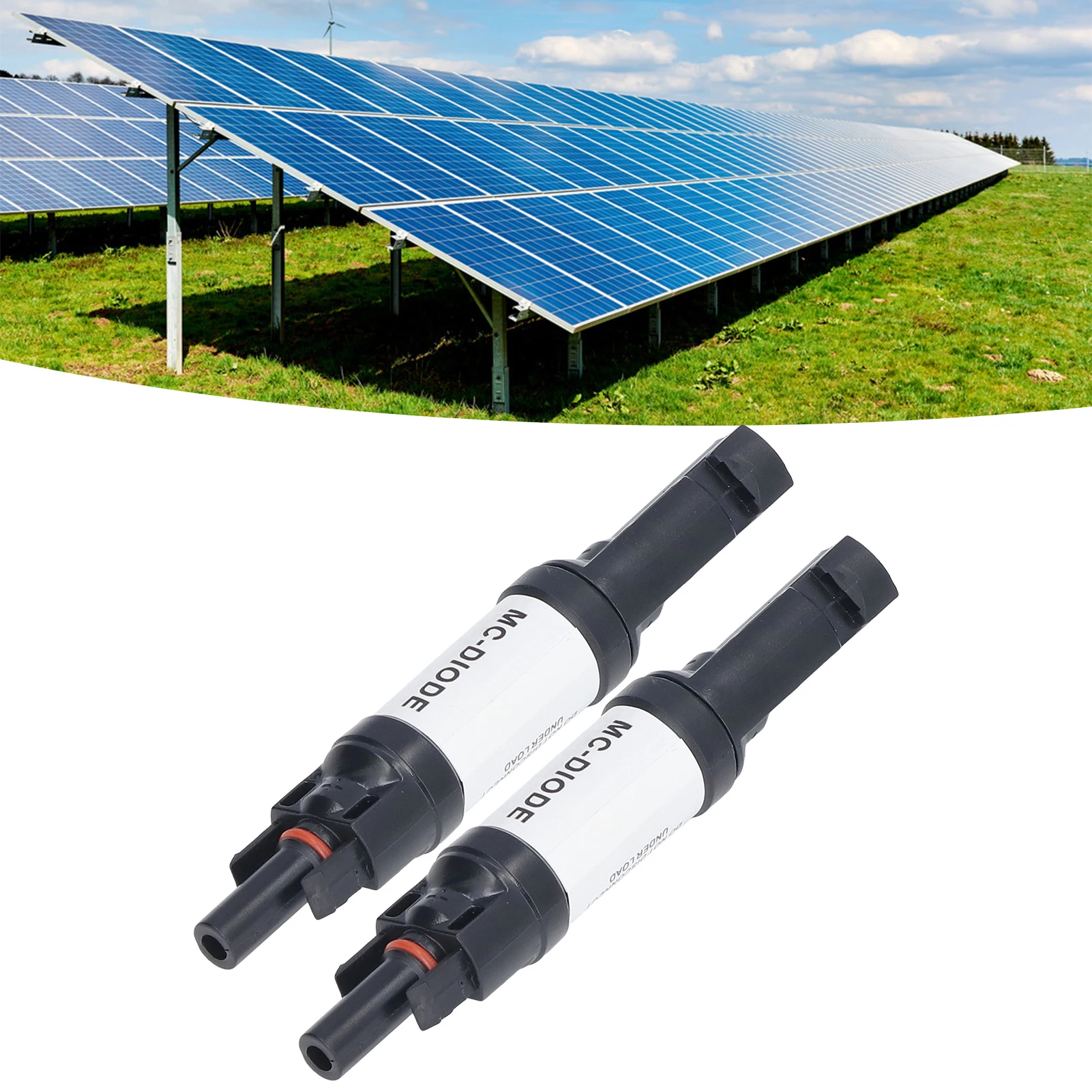 MCD 1000V Solar PV Connector IP68 Waterproof Solar PV Fuse Holder for Solar Panel Connection