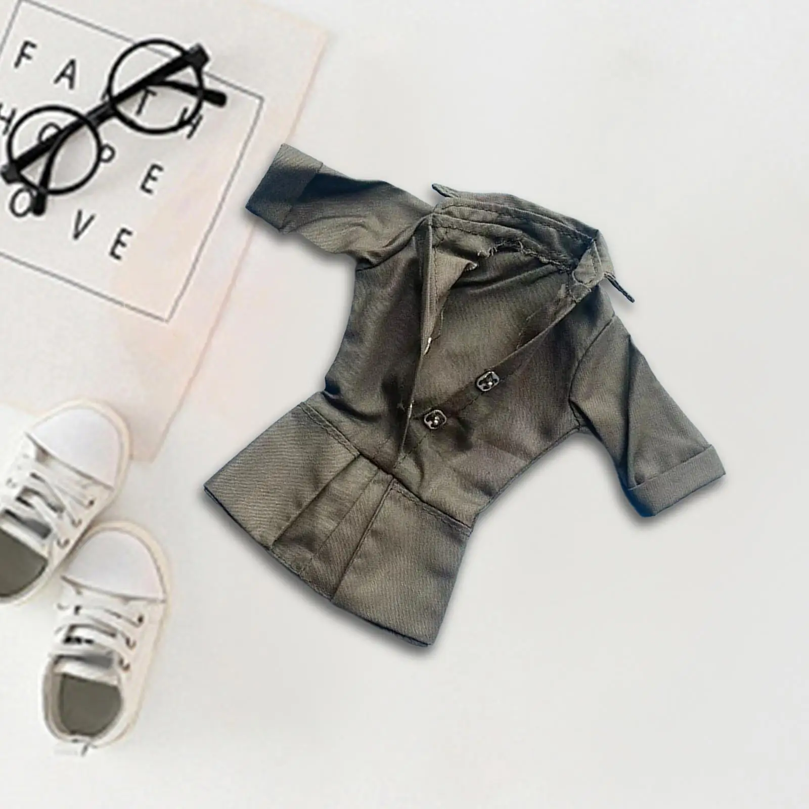 

Модный комбинезон 1/6, стильная модель, миниатюрный костюм ручной работы для женских экшн-фигурок 12 дюймов, модель куклы, аксессуар для платья