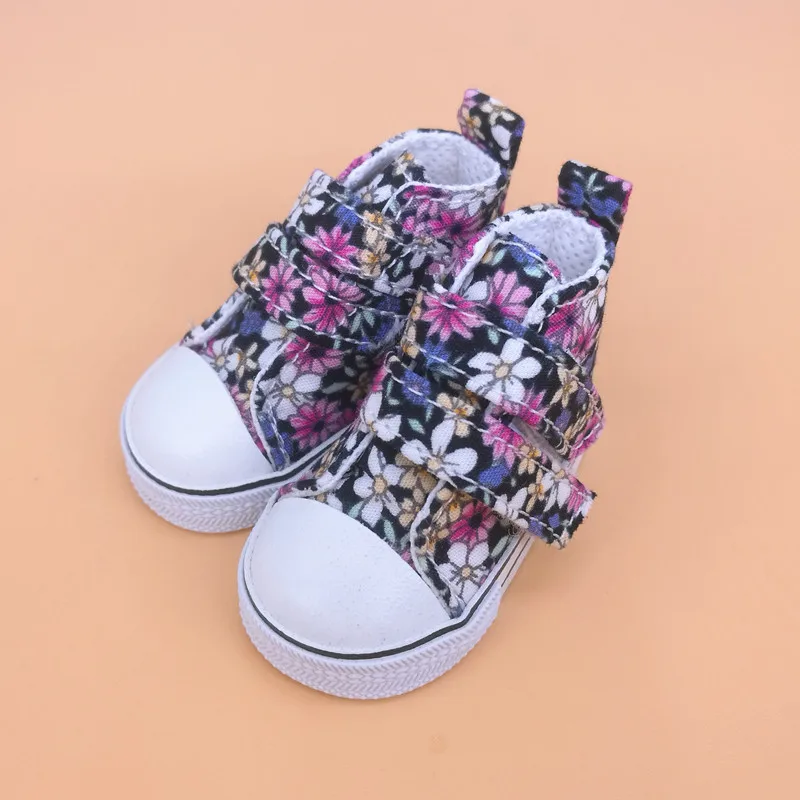 6cm Mini Shoes For Paola Reina Doll Fashion Mini Toy Gym Shoes for Tilda 1/4 Bjd Doll Footwear for Dolls Accessories