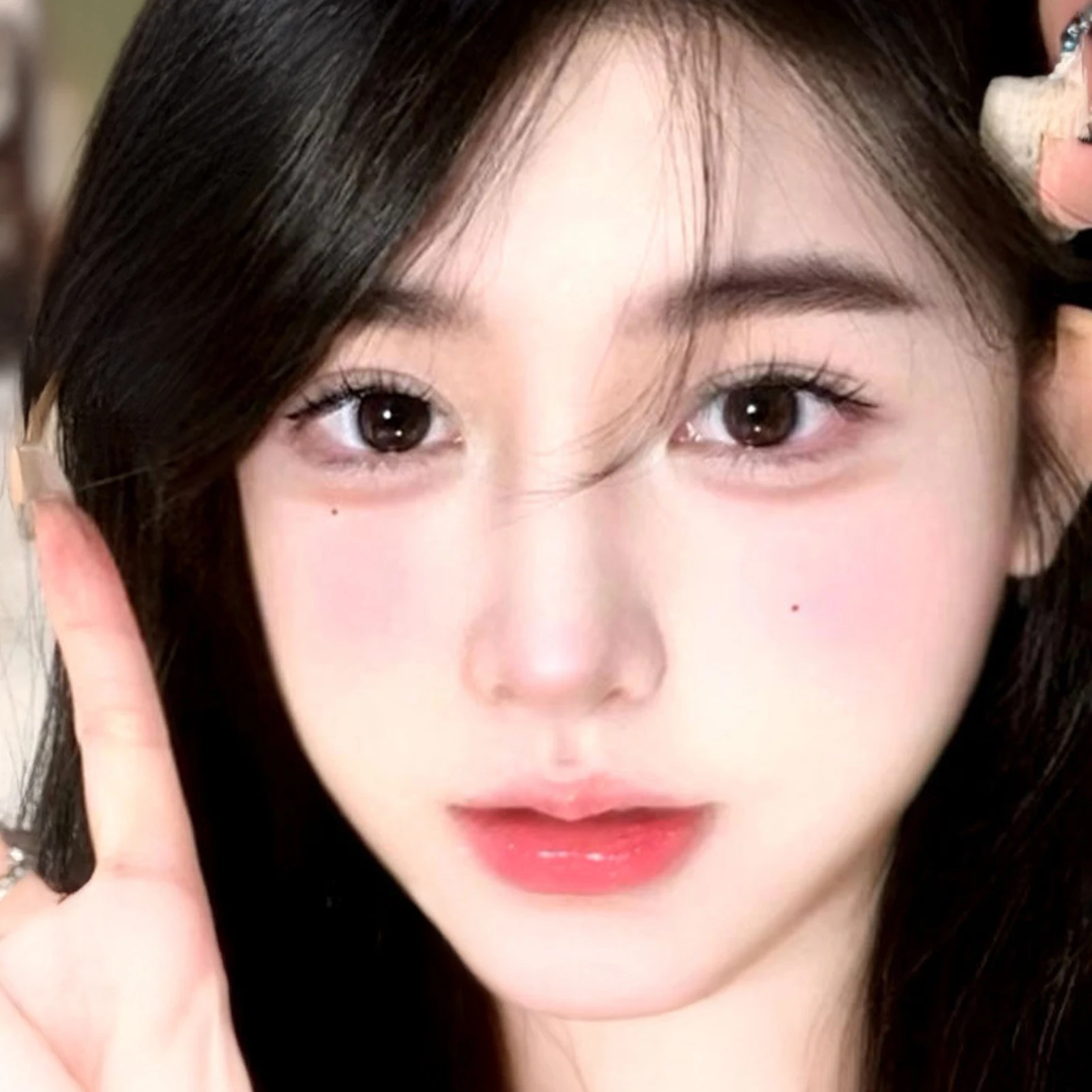 1 Box C Curl Einzelwimpern Natürliche flauschige Anime-Wimpernbüschel Damengruppe Segmentierte falsche Wimpern Freikleber DIY-Wimpern – Detail 4