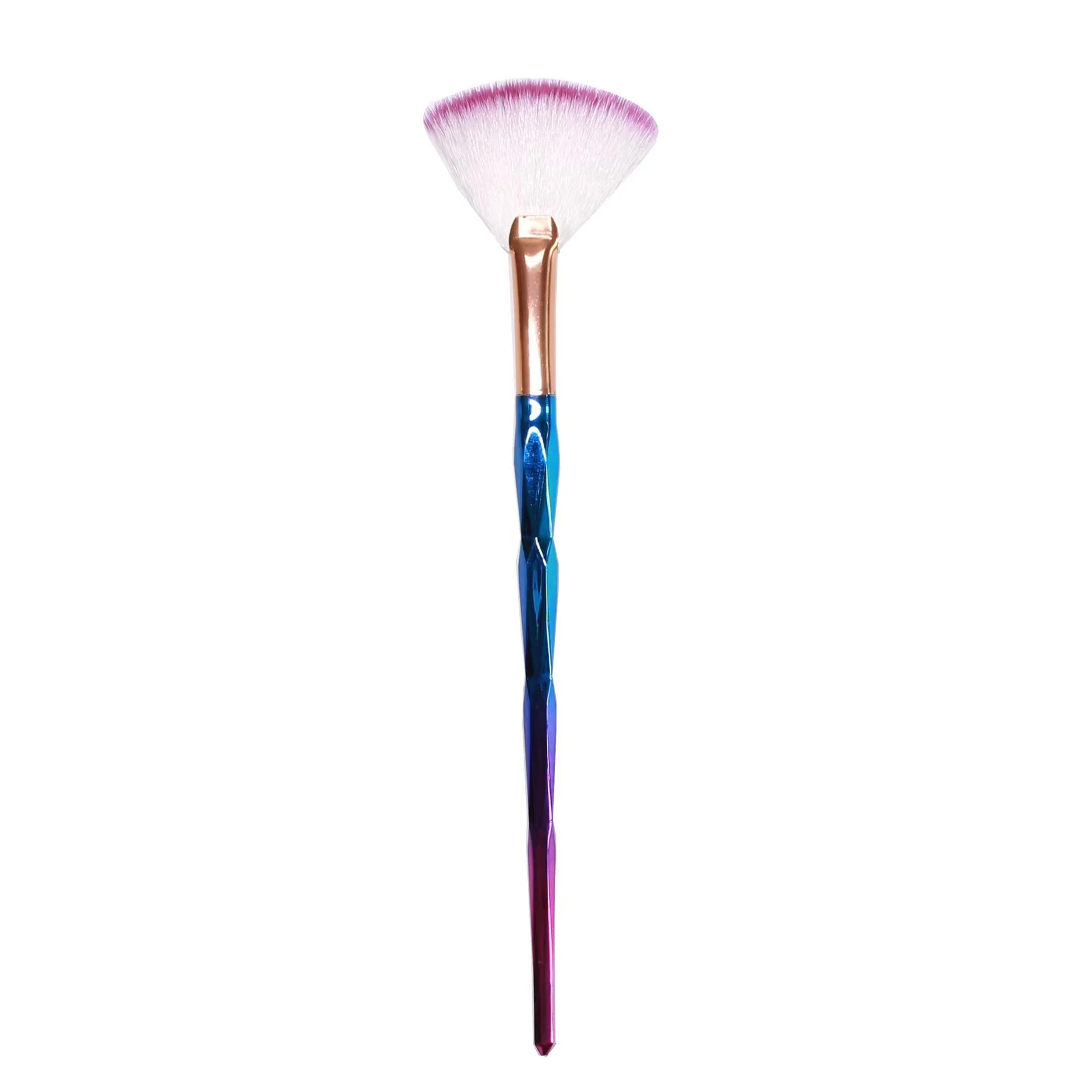 Ceramic Coloring Fan Brush Nylon Soft Bristles DIY Ceramic Underglaze Paint Painting Large-area Coloring Brush Glaze Tools pottery coloring tool