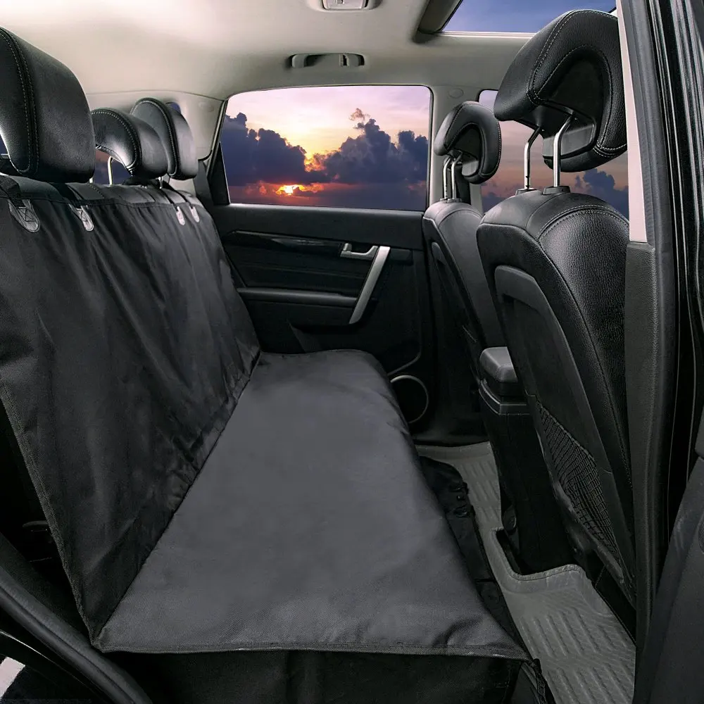 Dog Car Seat Cover for Back Seat Car Waterproof Pet Rear Cover Protector For Outing Dogs Cars Trucks and SUVs