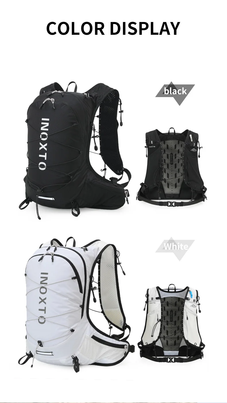 Hydrations-Rucksack, Leichter Wasser-Rucksack, 18L Fahrrad-Rucksack, Wander-Rucksack für Männer und Frauen, Outdoor-Lauf-Rucksack – Detail 4