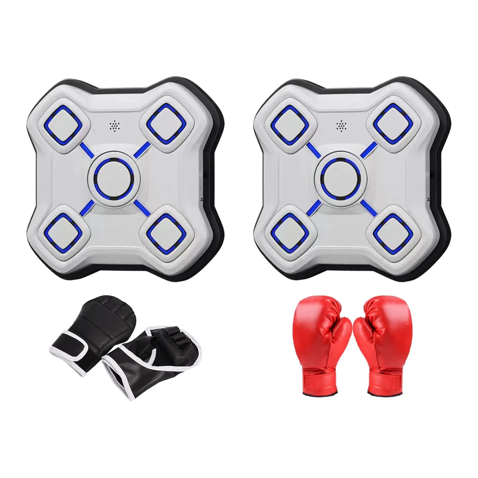 Music Boxing Machine Smart Boxing Trainer Wall Mount Music Boxing Target Per Focus Indoor Kickboxing Taekwondo Response Training