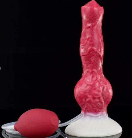 SCFAAK Wolf Dog Dildos And Dildos For Women Men Squirting Function Big Penis Soft Anal Toys Butt Plug Adult Sex Toys For Women