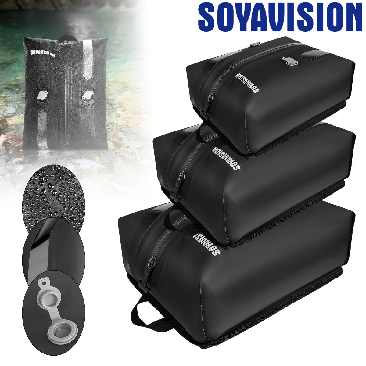 Reusable Vacuum Storage Bag For Clothes,Space Saving Bags,Folding Vacuum Compression Organizer Bag for Suitcase Backpack Luggage