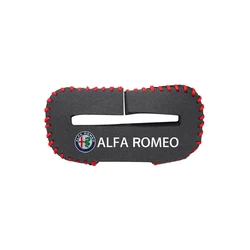 Luxury Car Seat Belt Buckle Covers - Set of 2 (2Pcs A - Red Line)