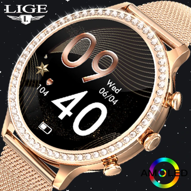 Huawei-reloj inteligente Xiaomi para mujer, accesorio de pulsera resistente  al agua con llamadas, Bluetooth, control de presión arterial, compatible  con Android 2023, 360x360 - AliExpress