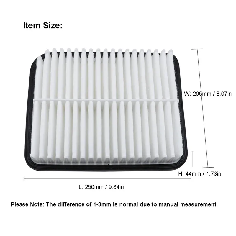 Air Filter For Mitsubishi Outlander 2.0 2.4-Mitsubishi ASX-Engine Code: 4J11, 4J12 Car Accessories 1500A722