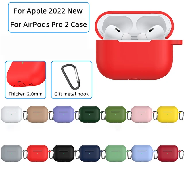 Funda Para AirPods Pro 2 Generación Apple Protector Silicona