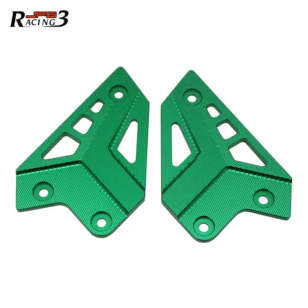 

Motorcycle CNC Foot Peg Heel Protection Guard Protector Aluminum For KAWASAKI Z900 2017 2018 2019 2020
