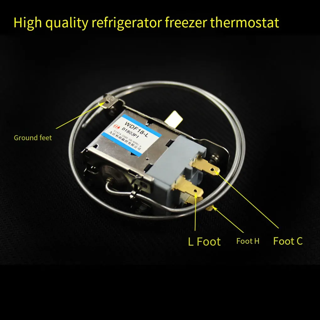 Termostato frigorifero universale ad ampia compatibilità per vari modelli termostato frigorifero congelatore