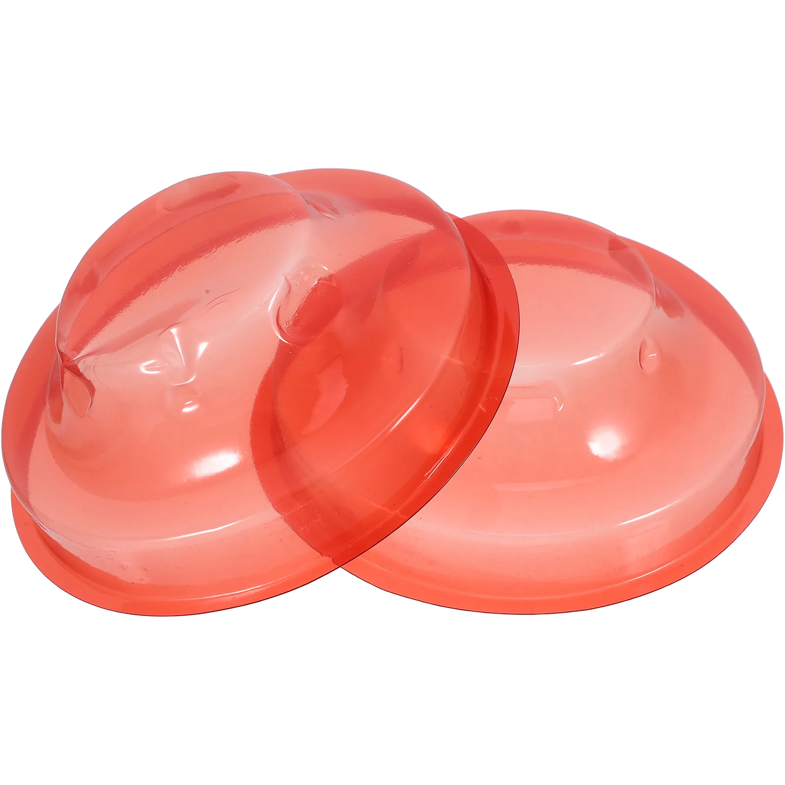 2 Pcs Dust Cover Smoke Covers for Construction Thermostat Sensor Caps Alarm Guard Abs Cooking