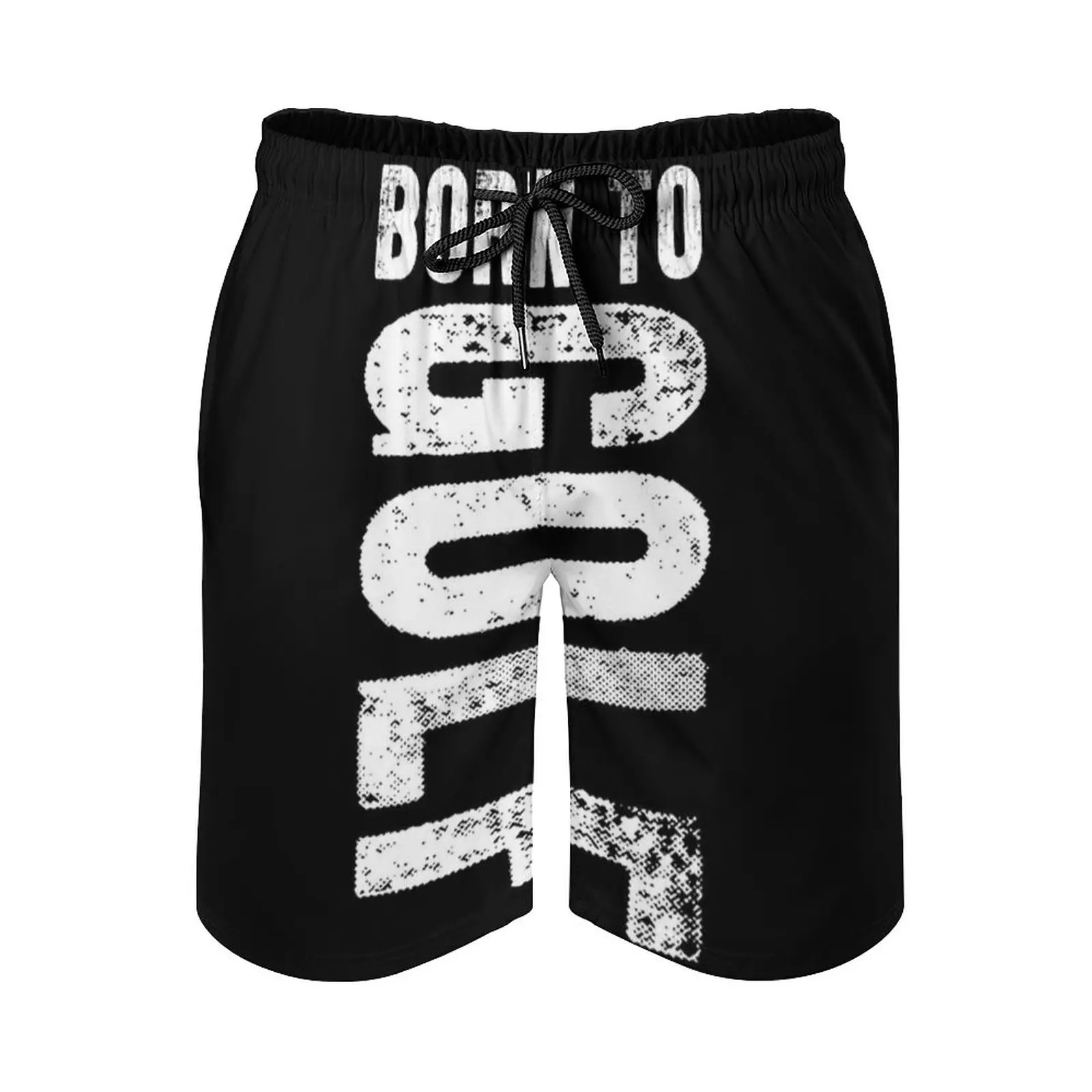 

Born To Golf Golfing Sports Lover Gift Idea Men'S Beach Shorts Board Shorts Bermuda Surfing Swim Shorts Born To Golf Golfer