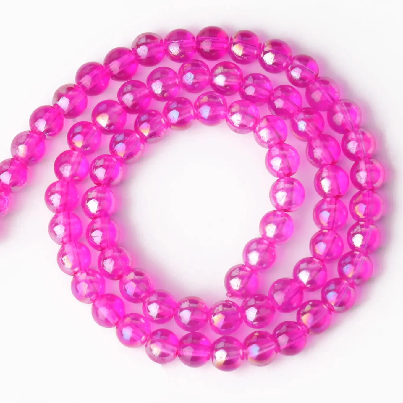 Weebee 100 Stück Tschechische Strass-Abstandshalter-Perlen, Versilbert, 10 Mm, Für Schmuckherstellung