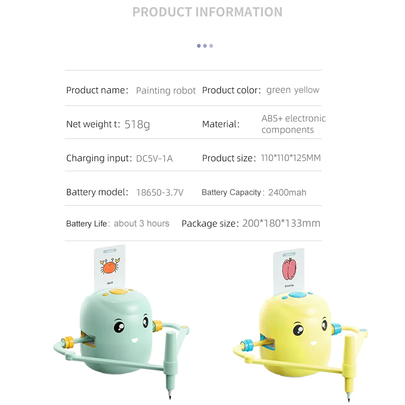 Kids Drawing Robot Technology Automatic Painting Robot Learn To Draw Art Training Machine Intelligece Toys Robot Artist Gift 3