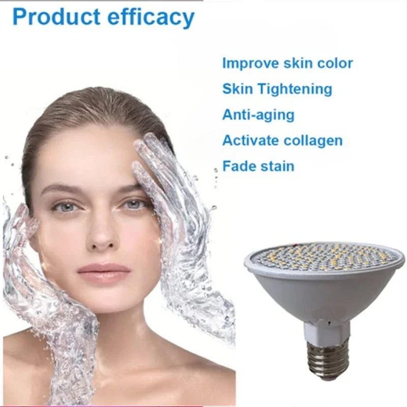 Red LED Anti-Aging Therapy , Red Light Therapy for Skin Rejuvenation, Anti-aging, Firm Skin, Wrinkle Removal, Blood Circulation