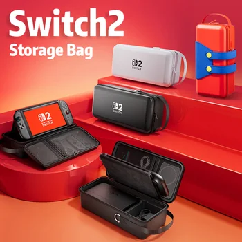 Switch 2 Hard Shell Carrying Case, Storage Bag for Console & Accessories 1